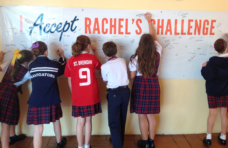 ADOM St. Brendan Elementary students pledge to be kind