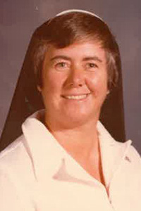 Sister Eilish Murtagh, of the Irish Sisters of Mercy, is pictured here in the late 1970s, when she served as a teacher at St. Luke School in Lake Worth. She died Feb. 12 at age 81.