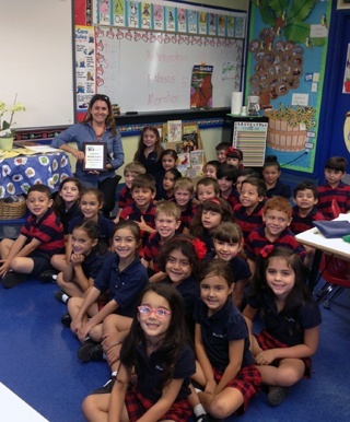 97.3 FM the Coast selected Blessed Trinity kindergarten teacher Melinda Usallan as April’s Teacher of the Month; a school parent nominated her. Along with a plaque, she received a Office Depot gift card and a family four-pack to the Museum of Science & Imax in Fort Lauderdale.