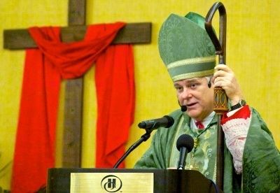 Archbishop Thomas Wenski of Miami was the main celebrant at the recent Catholic Charismatic Conference in Dania Beach.