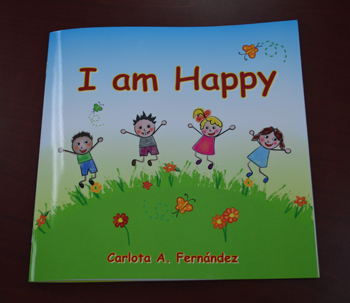 COURTESY PHOTO |

St. Kevin School teacher Carlota Fernandez released "I am Happy," her illustrated children's book, to aid parents in teaching the virtue of gratitude to children.