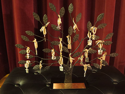 This specially crafted “tree of thanks” was given to Joe and Wini Amaturo in appreciation of their 10 years of financial support to Catholic school children via the implementation of Accelerated Reader and Math programs.