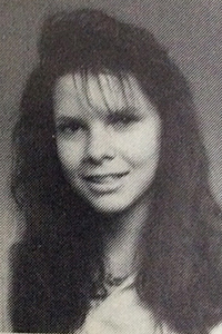 A 1990 yearbook picture of Lourdes Llorens, Deacon Julke Llorens' daughter, whose children currently attend Pace High.