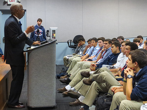 What's your passion? Freedom Rider Rip Patton shares his history as a Freedom Rider and civil rights activist. He also encouraged Columbus High students to pursue their passions.