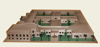 Rendering of the monastery. It will be like this after the construction is completed.