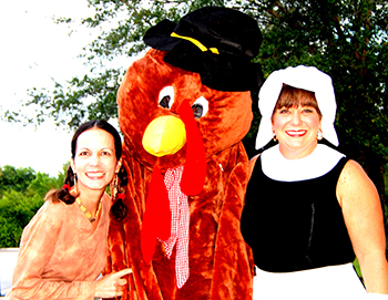 Tom Turkey kicked off the fundraising week at Mary Help of Christians School.