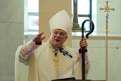 During his homily at the All Souls Day Mass, Archbishop Thomas Wenski reminds Catholics who have lost a family member that they will find comfort in the Lord.