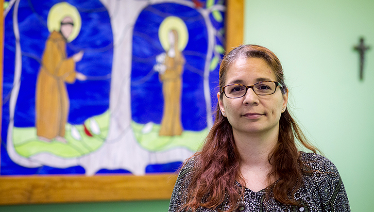 Sandra Valdes is program director at Miami Catholic Charities' St. Luke's Center. St. Luke's offers community-oriented, specialized, and evidence-based addiction recovery treatment services for adults with alcohol and/or drug addiction who may also have a co-occurring mental health diagnosis.
