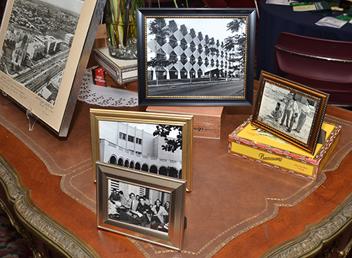 Historic pictures were displayed at the 70th anniversary reception for St. Thomas University.