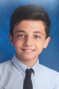 Dominic Scarcello, a seventh-grader at Blessed Trinity School in Virginia Gardens, won second place in this year’s Respect Life essay contest.