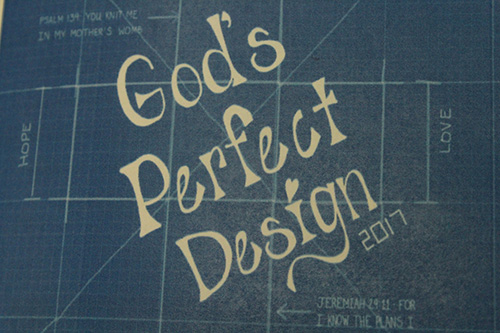 The God's Perfect Design logo.