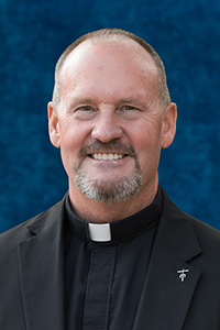 Marianist Father John Thompson, marking his 25th year in the priesthood, worked as theology teacher, campus minister, chaplain and president of Chaminade-Madonna College Prep in Hollywood.