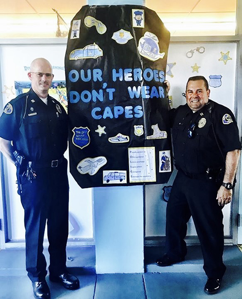 ADOM Basilica School expands 'Support Our Blue' project