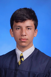 Esteban Guio, salutatorian, Belen Jesuit