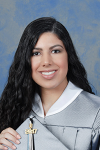 Adrianna Zambrano, salutatorian, Archbishop McCarthy High