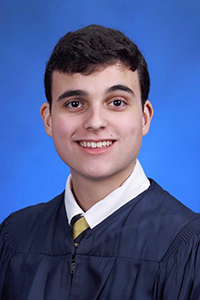 Sebastian Suarez, valedictorian, Belen Jesuit