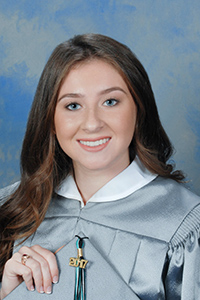 Savannah Bergeron, valedictorian, Archbishop McCarthy High