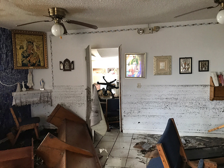 ADOM St. Peter Parish in Big Pine Key begins recovery process