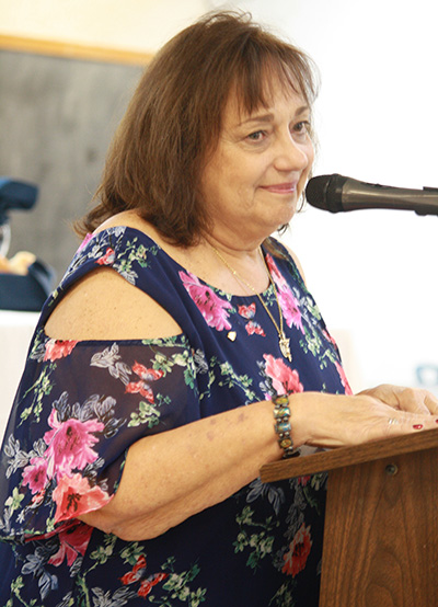 “I do not believe there is a woman anywhere that has an abortion and likes it. They are in emotional turmoil. We can never judge,” said Linda Frohring during her talk at the annual Mary for Life celebration held Dec. 8 at St. Malachy Church, Tamarac.