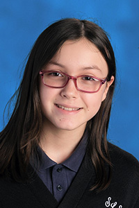 Anabella Salas, grade seven, St. Lawrence School, North Miami Beach, won honorable mention in the 2017 Respect Life Essay Contest