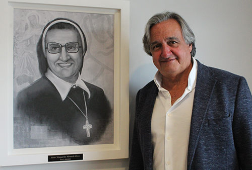 Augusto Vidaurreta was part of the original batch of Centro Mater latchkey kids that Mother Margarita Miranda Otero invited in from the streets. Fifty years later, he sits on the Centro Mater Foundation board of directors.