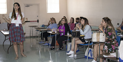 “When you’re ready to be an authentic woman, men will be men,” said Mari Pablo, a theology teacher at her alma mater, St. Brendan High School in Miami. Her talk, “Freedom in Authentic Femininity,” was geared toward youths and young adults who attended the Women’s Health and Fertility Seminar held at St. Thomas University Feb. 24.