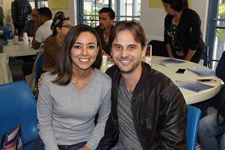 Angelica Rodríguez a native of Colombia and her boyfriend, Philip Fazzarella from Brazil, attended Camino on May 5-6, in few months they will be married in the Catholic Church in Colombia.