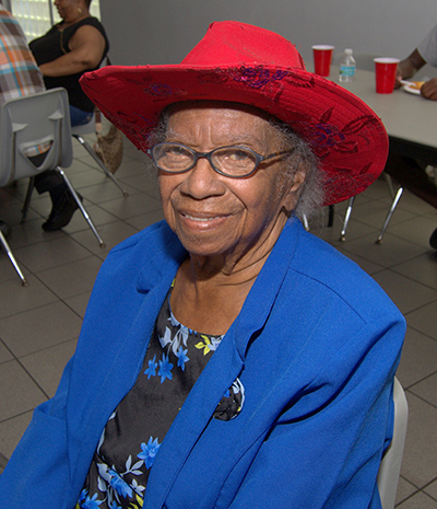 Dorothy Paul, 85, is honored as the matriarch of St. George Church, which is planned for demolition.