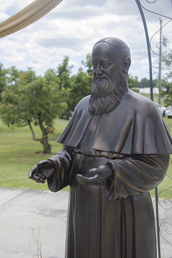 Statue of Father Joseph Ketenich at the Schoenstatt Shrine in Homestead.