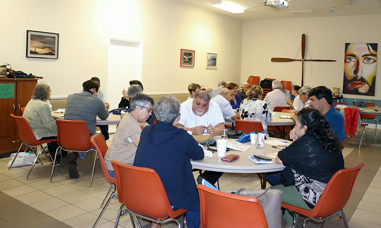 Representantes de agencias y organizaciones sociales de nuestra comunidad se reunieron el 29 de septiembre, en el Instituto Jesuita Pedro Arrupe, en Miami para dar marcha al proyecto Tejedores de comunidad del departamento de Acción Social del Instituto Pedro Arrupe.