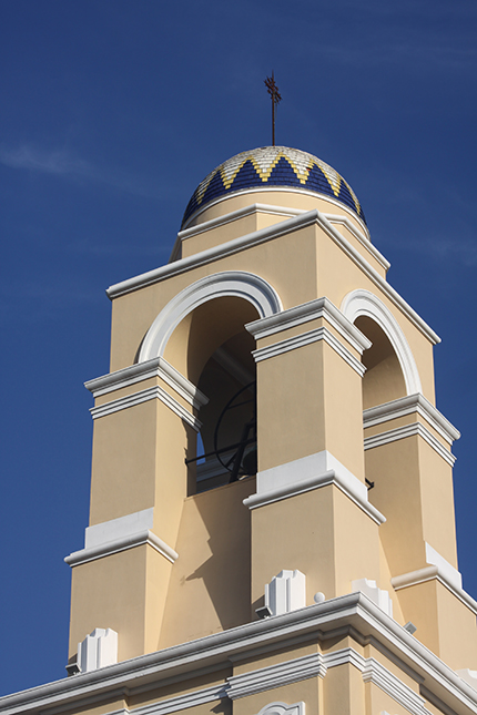 Torre y campana de la Catedral St. Mary.