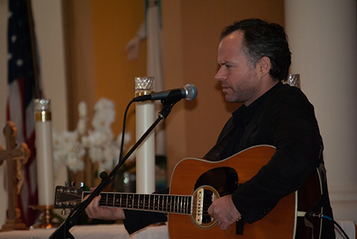 Singer-songwriter Mike Mangione plays his music as a means of providing a moment of reflection throughout the day.