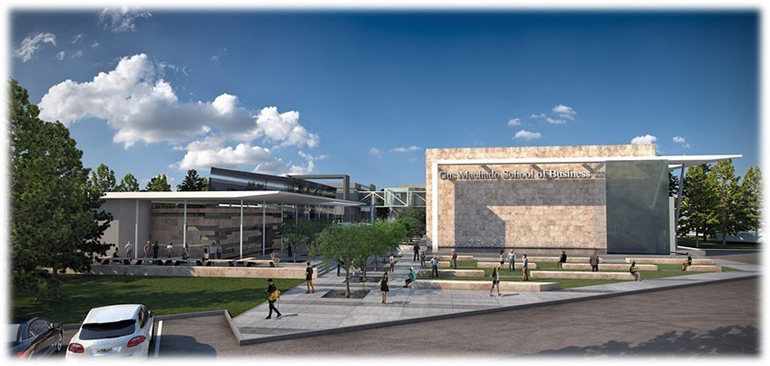 The Gus Machado Business School Complex at St. Thomas University "will provide a state-of-the art learning facility that together with our exceptional faculty will prepare our students to thrive in their business careers," said Jorge Rico, vice chair of the university's board of trustees.