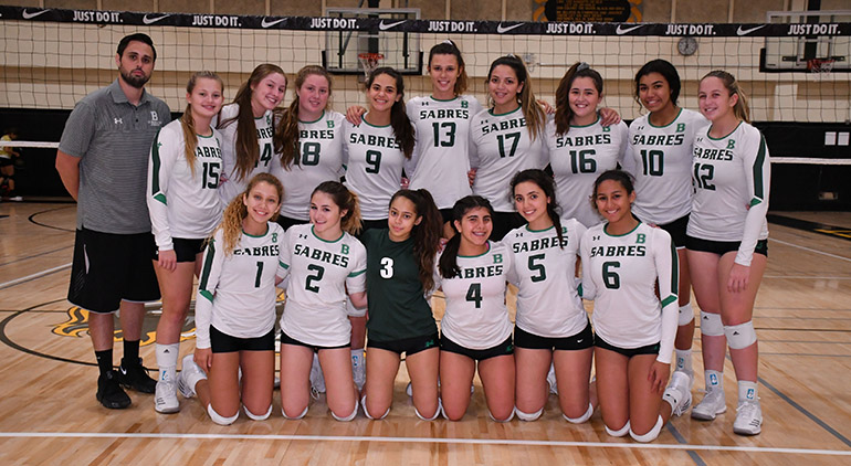 St. Brendan High's girls volleyball team advanced to the Region 4-7A final for the third consecutive season before losing 30-28, 26-24, 25-20 to state finalist Stuart South Fork.