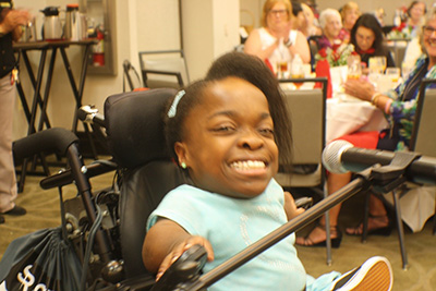 The 2018 recipient of a Miami Archdiocesan Council of Catholic Women scholarship, 15-year old Wildine Aumoithe, was a special guest at this year’s Scholarship Luncheon, held Feb. 23 at the Embassy Suites in Fort Lauderdale.