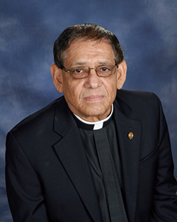 Father William Muñiz, marking 25 years of ordination.