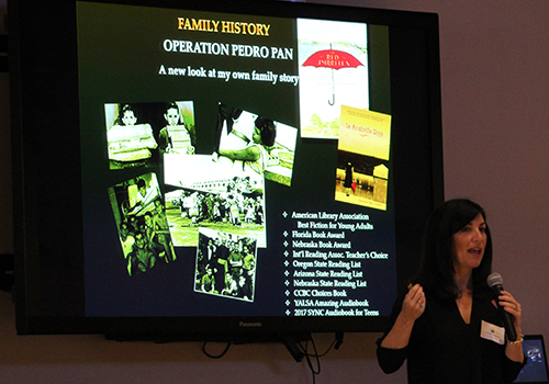 Author Christina Diaz Gonzalez discusses her first novel, "The Red Umbrella," which is based on the story of a young girl's journey via Operation Pedro Pan, the mass exodus of unaccompanied Cuban minors to the U.S. between 1960 and 1962.