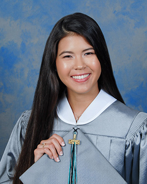 Veronica Han, co-valedictorian, Archbishop McCarthy High