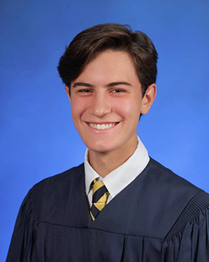 Julian Zulueta, salutatorian, Belen Jesuit