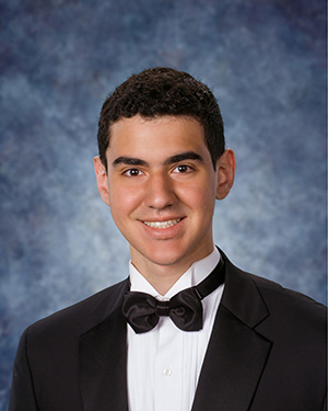 Michael N. Anise, salutatorian, St. Thomas Aquinas