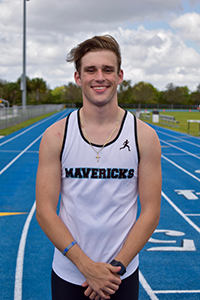 Archbishop McCarthy's Danny Camacho was the 2A state runner-up in pole vault at the 2019 FHSAA State Track & Field Championships.