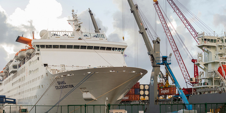Port of Palm Beach-based Grand Bahama cruise ship stands ready to for its second Bahamas humanitarian cruise set to sail this weekend delivering American aid and first responders before returning to Florida with more Hurricane Dorian evacuees. The ship's parent company, Bahamas Paradise Cruise Line, said this week it is canceling its Sept. 13, 15, 17 and 19 tourism trips on the Grand Bahamas in order to accommodate one or more additional humanitarian cruises this month.