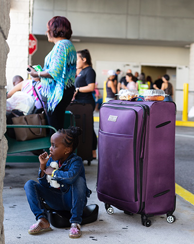 More than 200 visa-carrying Bahamas evacuees arrived Sept. 18 at the Port of Palm Beach following the category 5 Hurricane Dorian on the Florida-based Bahamas Paradise Cruise Line . The ship also brought along some 400 volunteers, first responders and search & rescue workers.