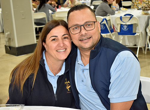 "Family is the most important thing," said Rommel Uzcategui of Our Lady of Guadalupe Church, Doral, who attended the Catechetical Conference in Miami with his wife, Janeth.