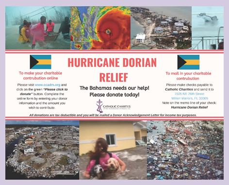 Catholic Charities of the Archdiocese of Miami collected 0,000 in hurricane relief funds in South Florida, a significant amount of generosity from the region and due in part to several private foundations, including the Virginia-based Alleghany Foundation, a charitable arm of a Catholic health care group and a women’s religious community.