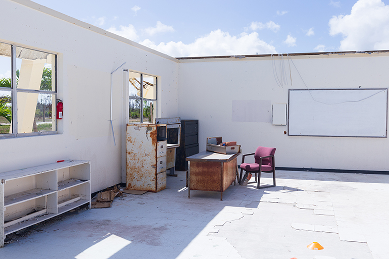 St. Francis de Sales School in Abaco, which was closed following last year's devastating Category 5 Hurricane Dorian, is expected to be rebuilt but students and faculty have been relocated throughout The Bahamas.