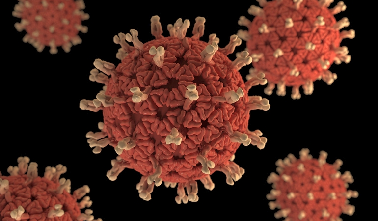 Imagen del coronavirus de los Centros para el Control de Enfermedades, tomada de unsplash.com.