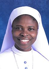 Sister Mary Chibunmam Ogam, Daughters of Mary, Mother of Mercy, marking 25 years of religious profession.