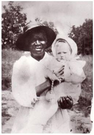 The only extant photo of Servant of God Julia Greeley, Denver's Angel of Charity, who died in 1918.