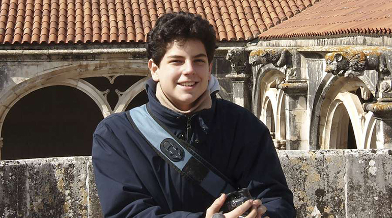 Carlo Acutis. Foto cortesía de Nicola Gori, postulador de la Causa de Beatificación.